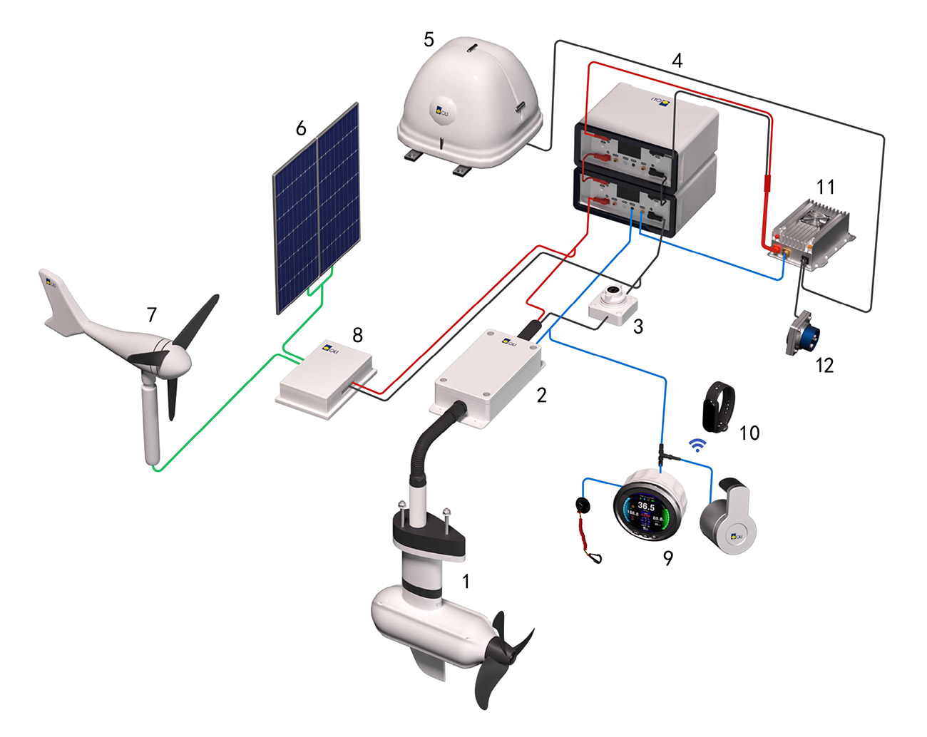 Electric Outboard Motor